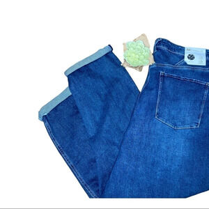 BP Nordstroms "Mom" Cuffed Distressed Jean  Sz: 20